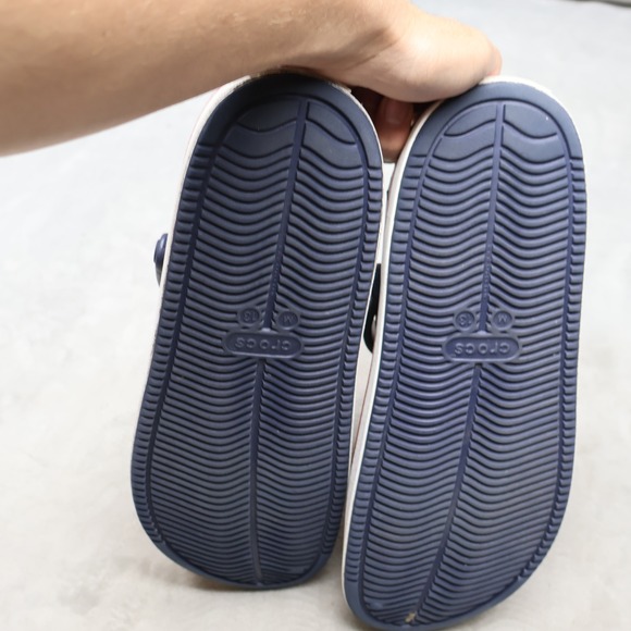 Crocs Mens 13 Sandals Blue Off Court Clogs Casual Lightweight Comfort Slip On main image 13